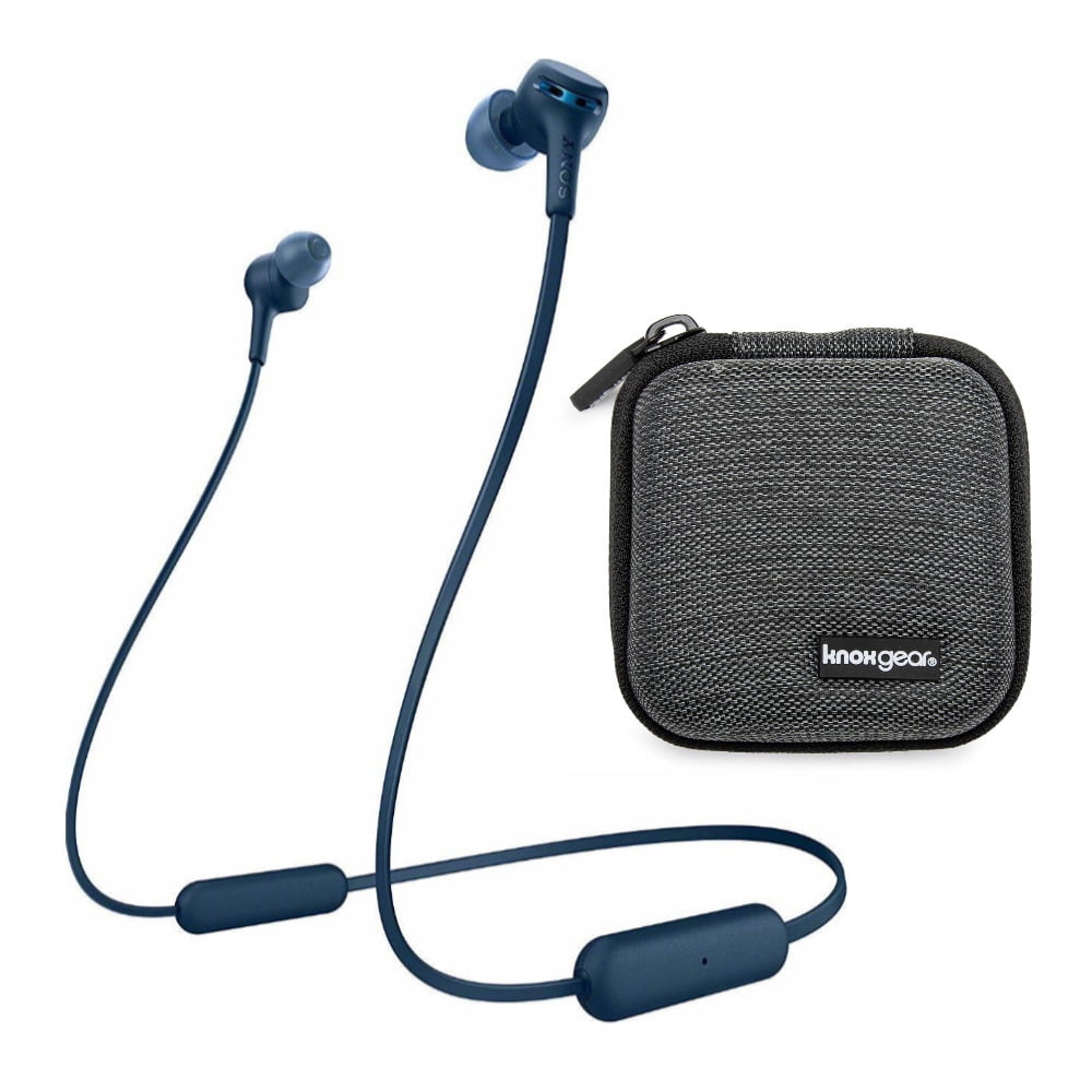 Sony WI-XB400 Extra Bass Wireless In-Ear Headphones (Blue) with 