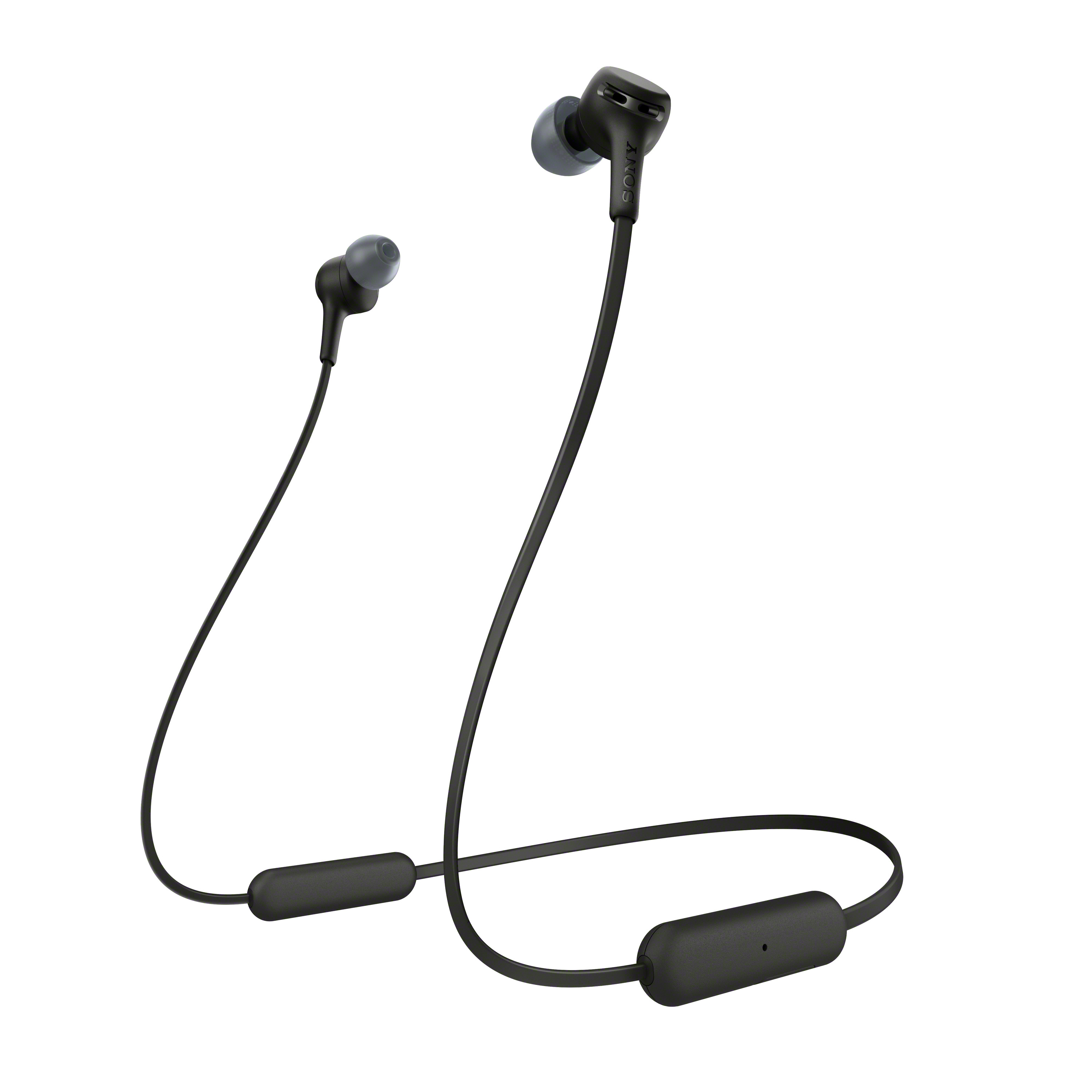 Sony WIXB400/B Wireless In Ear Headphones Built In Microphone Black - image 1 of 9