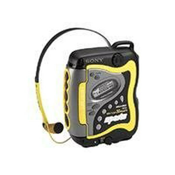 Sony Walkman WM-FS220 - Cassette player - black, yellow