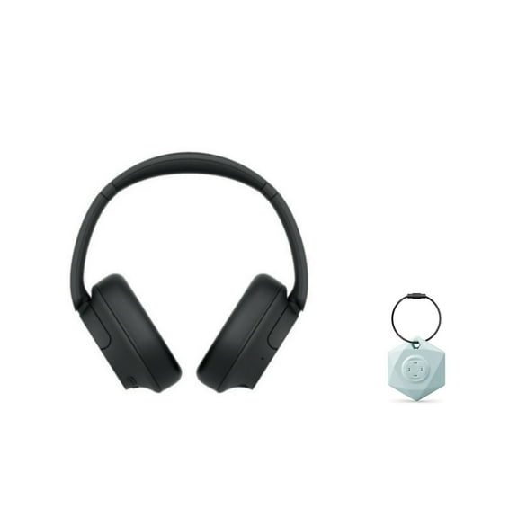 Sony Wireless Over The Ear Noise Canceling Headphones with Locator Keychain