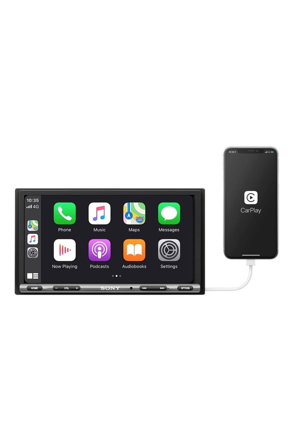 XAV-AX150-Apple CarPlay/Android Auto-7" Touchscreen-Double-DIN In-Dash Unit-55 Wattsx4 New