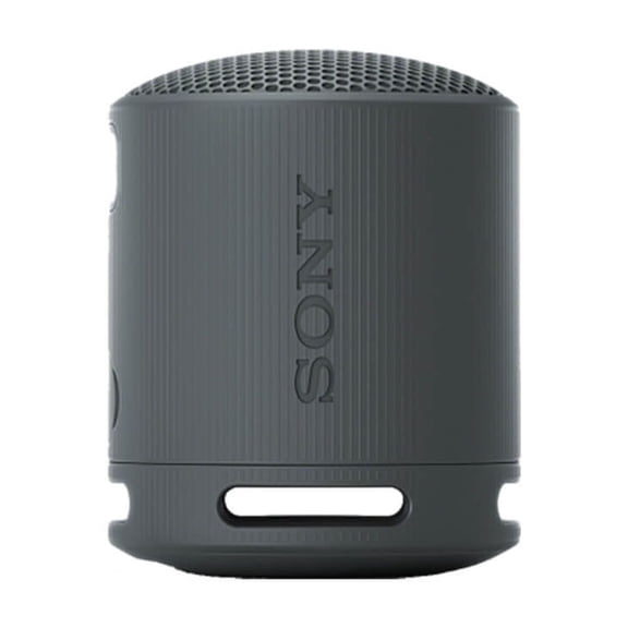 Open Box Sony SRSXB100/B Wireless Bluetooth Portable Lightweight Super-Compact Travel Speaker, Extra-Durable IP67 Waterproof & Dustproof, 16 Hour Battery, Versatile Strap, and Hands-Free Ca
