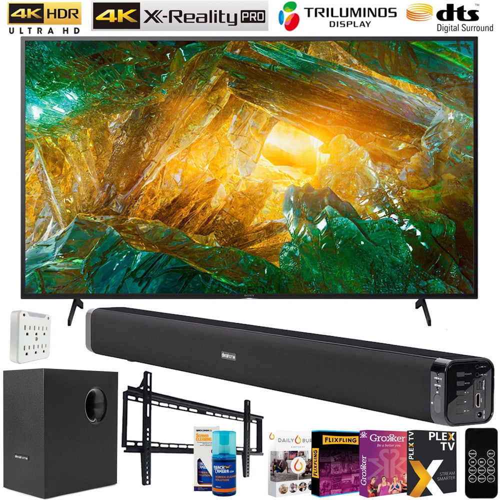 Sony XBR43X800H 43inch X800H 4K UHD LED Smart TV (2020) Bundle with