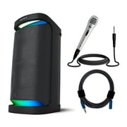 Sony XP700 X-Series Portable Bluetooth Wireless Party Speaker Bundle