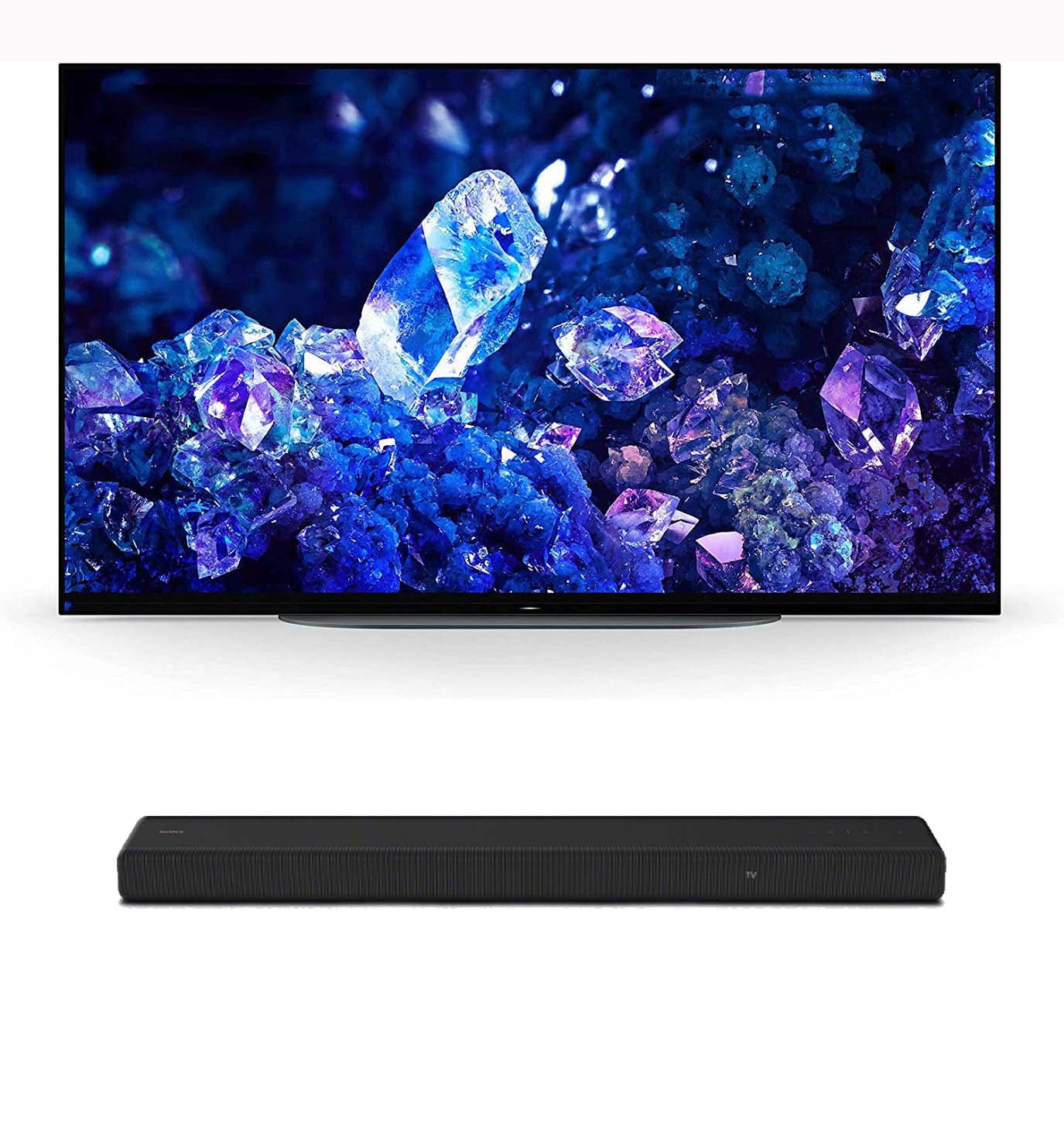 Sony XR42A90K 42 4K Bravia XR OLED High Definition Resolution Smart TV  with a Sony HT-A3000 3.1Ch Soundbar with Built-In Subwoofer and DTS  Virtual:X (2022) 