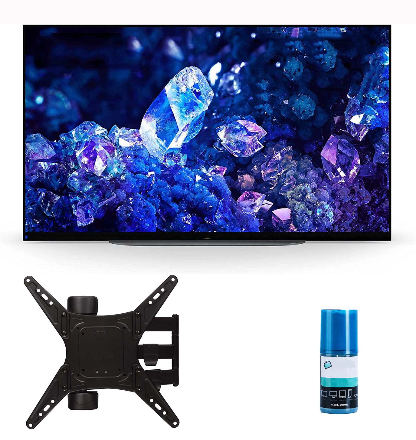 Sony XR42A90K 42-inch 4K Bravia XR OLED HDR Smart TV with Walts TV Full  Motion Mount for 32-65 Compatible TVs and Walts Screen Cleaner Kit (2022)  