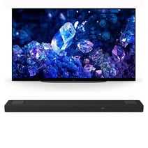 Sony XR48A90K 48-inch 4K Bravia XR OLED HDR Smart TV with Sony HT-A5000 5.1.2Ch Soundbar with Built-in Subwoofers (2022)