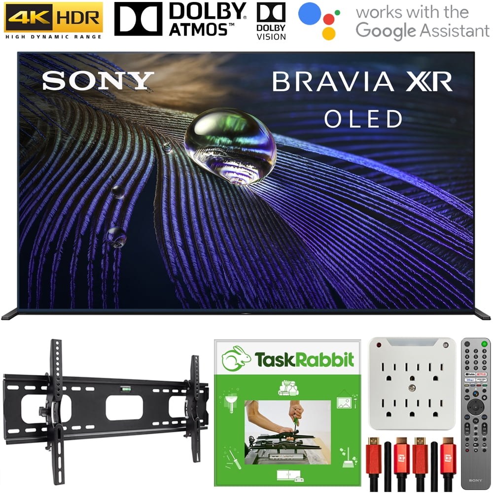 Sony XR55A90J 55inch OLED 4K HDR Ultra Smart TV (2021 Model) Bundle