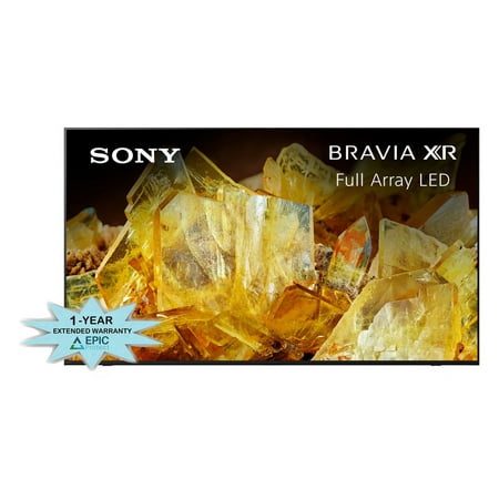 Sony XR55X90L 55 Inch 4K BRAVIA XR Full Array LED Smart Google TV with an Additional 1 Year Coverage by Epic Protect (2023)
