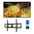 thumbnail image 1 of Sony XR55X90L 55 inch 4K BRAVIA XR Full Array LED Smart Google TV with a Sanus VMPL50A-B1 Tilting Wall Mount for 32 Inch-85 Inch Flat Screen TVs and Walts HDTV Screen Cleaner Kit (2023), 1 of 9