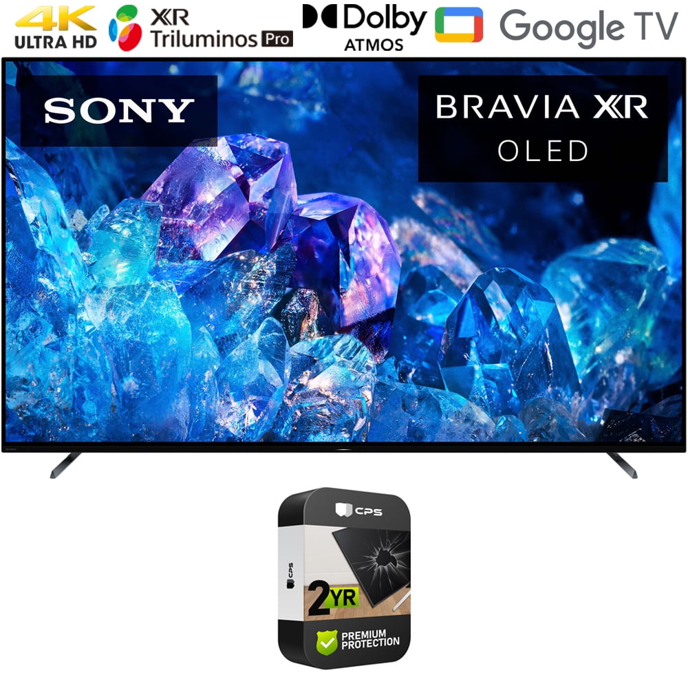 Sony XR65A80K Bravia XR A80K 65 in 4K HDR OLED Smart TV (2022 Model) Bundle with Premium 2 Year