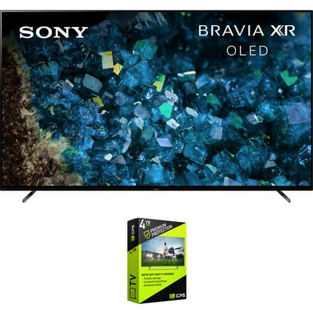 Sony XR65A80L BRAVIA XR 65 Inch A80L OLED 4K HDR Smart TV with Google TV Bundle with 4 YR CPS Enhanced Protection Pack (2023 Model)