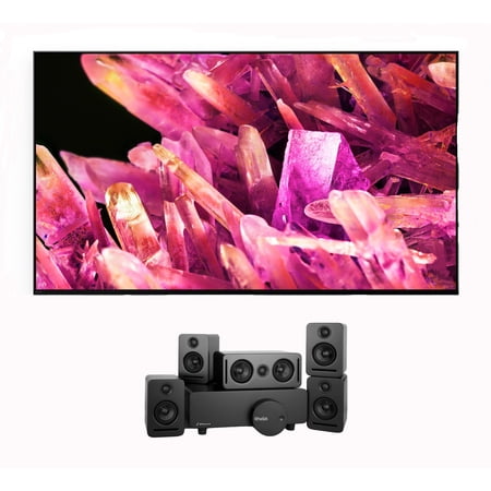 Sony XR65X90K 65-inch 4K Smart BRAVIA XR HDR Full Array LED TV with Platin MONACO-5-1-SOUNDSEND 5.1 Sound System with WiSA Transmitter (2022)