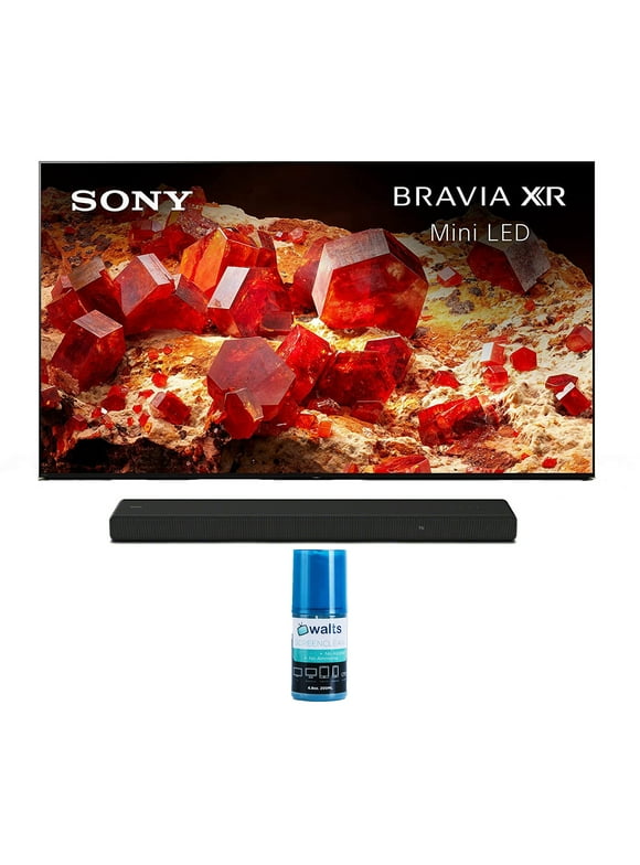 Sony XR65X93L 65 Inch 4K Mini LED Smart Google TV with PS5 Features with a Sony HT-A3000 3.1Ch Soundbar with Built-In Subwoofer and DTS Virtual:X and Walts HDTV Screen Cleaner Kit (2023)