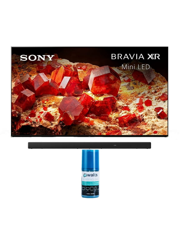 Sony XR65X93L 65 Inch 4K Mini LED Smart Google TV with PS5 Features with a Sony HT-A5000 5.1.2 Channel Dolby Atmos Soundbar with Built-in Subwoofers and Walts HDTV Screen Cleaner Kit (2023)