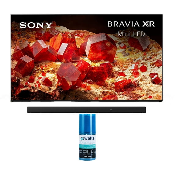 Sony XR75X93L 75 Inch 4K Mini LED Smart Google TV with PS5 Features with a Sony HT-A5000 5.1.2 Channel Dolby Atmos Soundbar with Built-in Subwoofers and Walts HDTV Screen Cleaner Kit (2023)