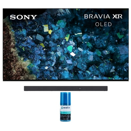 Sony XR77A80L 77 Inch 4K HDR OLED Smart Google TV with PS5 Features with a Sony HT-A7000 7.1.2 Channel Dolby Atmos BRAVIA Soundbar and Walts HDTV Screen Cleaner Kit (2023)