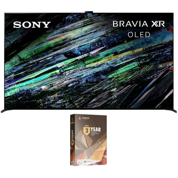 Sony XR77A95L 77 Inch QD-OLED 4K UHD Smart Google TV with AI Upscaling and 3 Year Amber Protection Plan (2023)