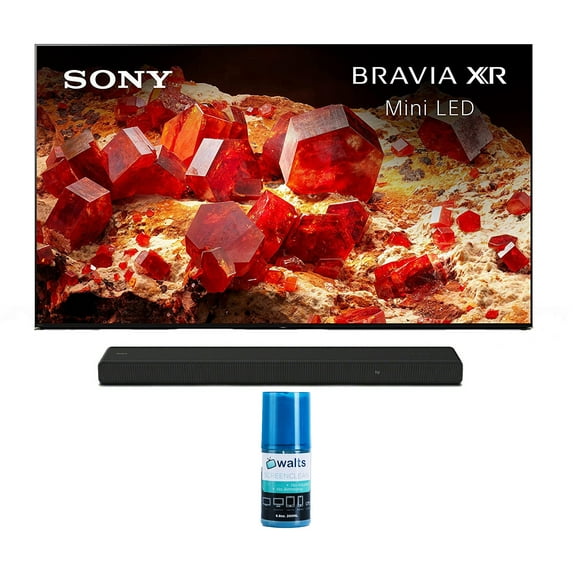 Sony XR85X93L 85 Inch 4K Mini LED Smart Google TV with PS5 Features with a Sony HT-A3000 3.1Ch Soundbar with Built-In Subwoofer and DTS Virtual:X and Walts HDTV Screen Cleaner Kit (2023)