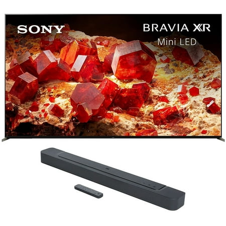 Sony XR85X93L 85 Inch 4K Mini LED Smart Google TV with PS5 Features and a JBL BAR-300 5.0ch Soundbar with MultiBeam Sound and Dolby Atmos (2023)