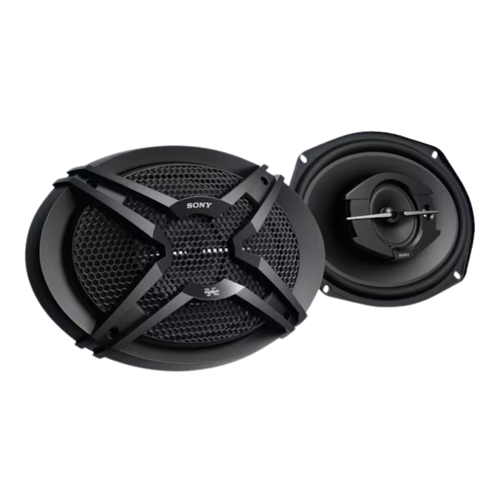 New Sony XSGTF6939 6x9-Inches 60 Watts RMS Power Full Range 3-Way Coaxial Speakers