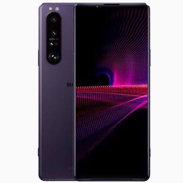 Sony Xperia 1 III Dual-SIM 256GB ROM + 12GB RAM (GSM Only | No CDMA)  Factory Unlocked 5G Smartphone (Purple) - International Version