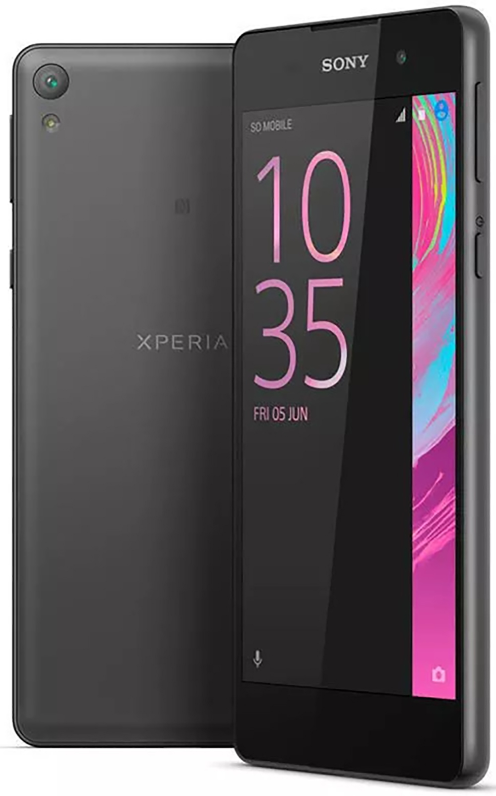 Sony Xperia E5 F3313 16GB Unlocked GSM 4G LTE Phone w/ 13MP Camera - Black - image 1 of 4