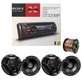 thumbnail image 1 of Sony Xplod CDX-GT320MP Cd Receiver with 52x4 Watt Amp with JVC CS-DR620 300-Watt Peak (50W RMS) 6.5" Inch 2-Way Factory Upgrade Coaxial Speakers (2-Pairs) and Enrock Audio 16-Gauge 50' Speaker Wire, 1 of 5