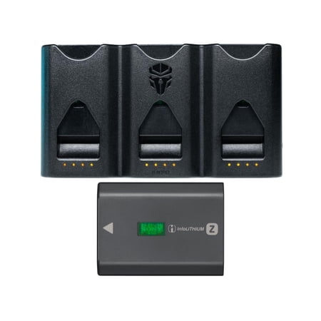 Sony Z-Series NP-FZ100 Rechargeable Battery Pack with Jupio x Pr1me Tri-Charge