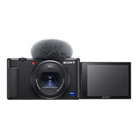 Sony - ZV-1 20.1-Megapixel Digital Camera for Content Creators and Vloggers - Black