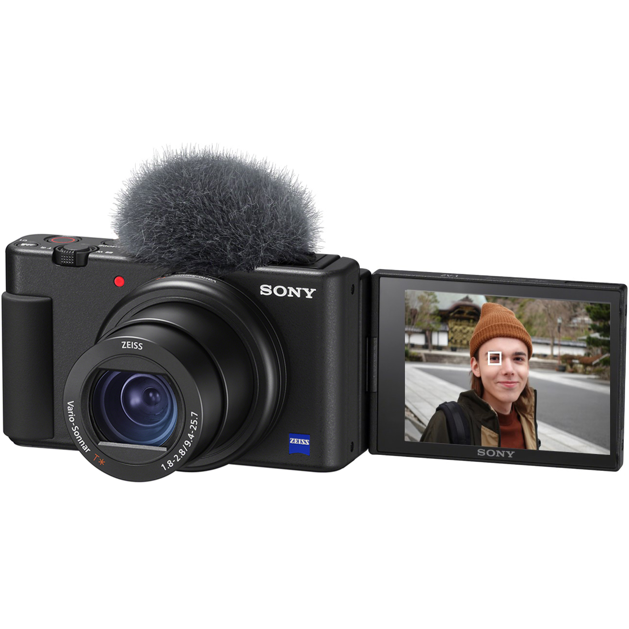 Sony ZV-1 20.1 Megapixel Compact Camera, Black - image 1 of 29