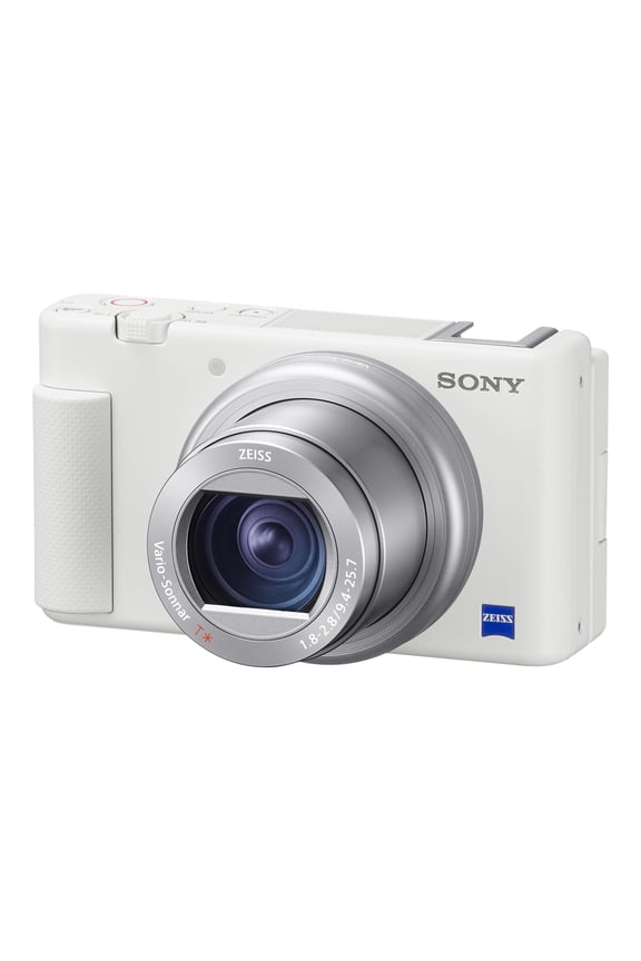 ZV-1 Compact Digital Vlogging 4K Camera for Content Creators & Vloggers DCZV1/W