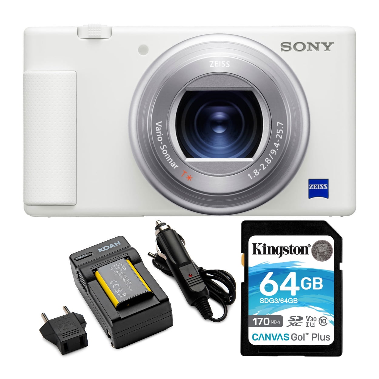 Sony ZV-1 Compact Camera 20.1MP for Photography & Vlogging
