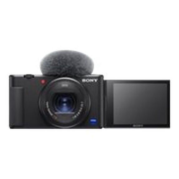 Sony ZV-1 - Digital camera - compact - 20.1 MP - 4K / 30 fps - 2.7x optical zoom - ZEISS - Wireless LAN - black