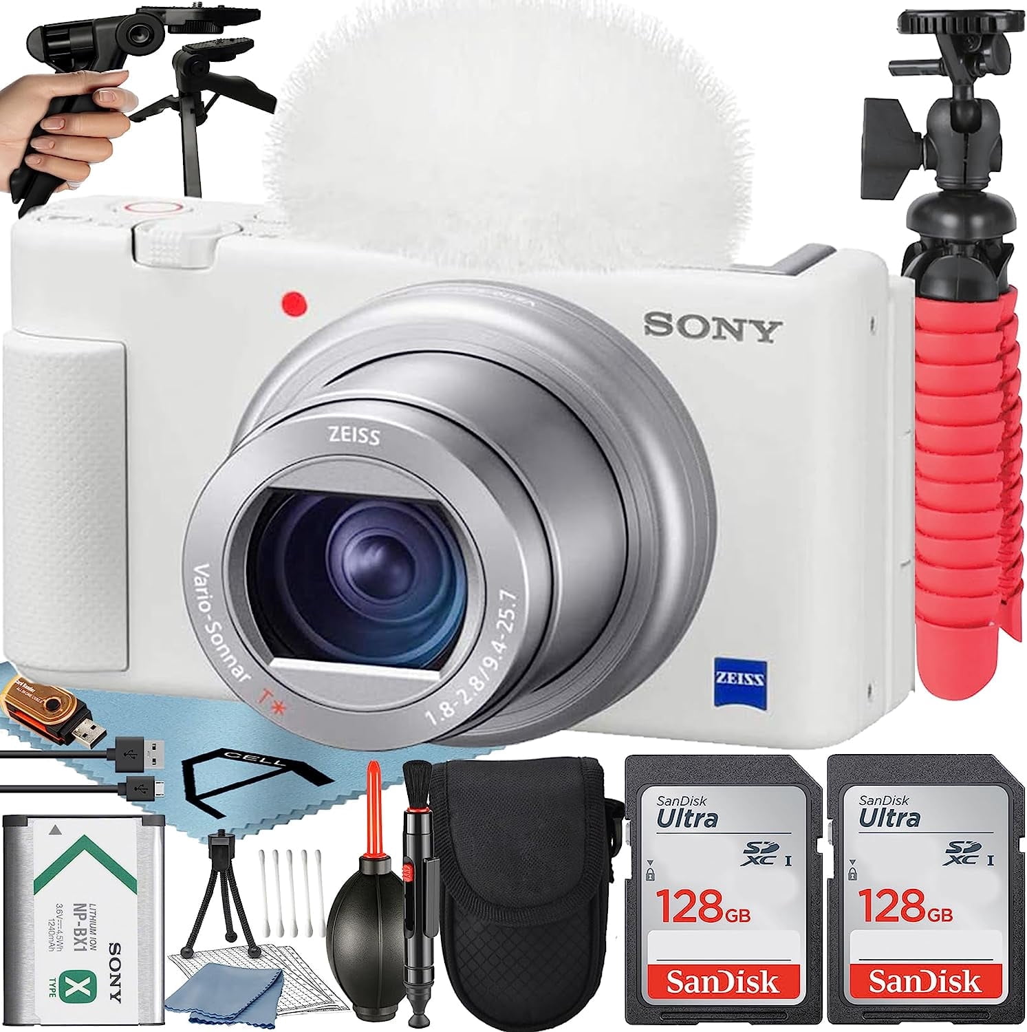 Camera Conten Sony ZV-1 Compact Digital Camera For Content Creators 4K HDR Video with ...