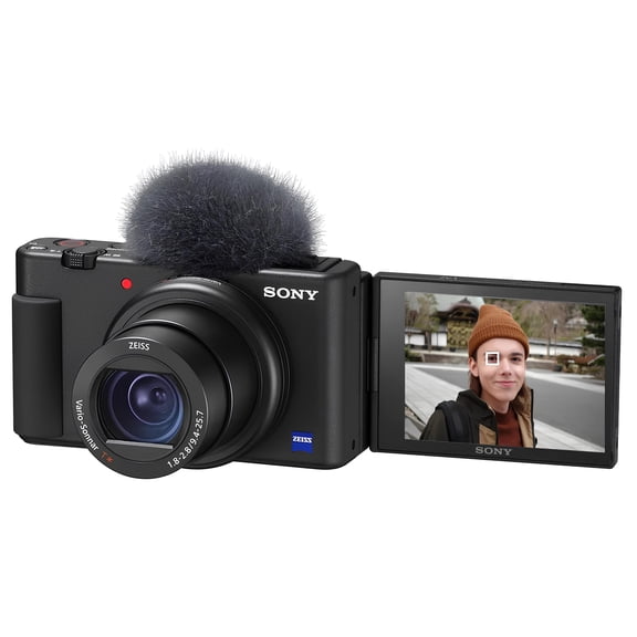 Sony ZV-1 Compact Digital Vlogging 4K Camera with Built-In-Wifi, DCZV1/B (New)( (Sold without manufacturer warranty)