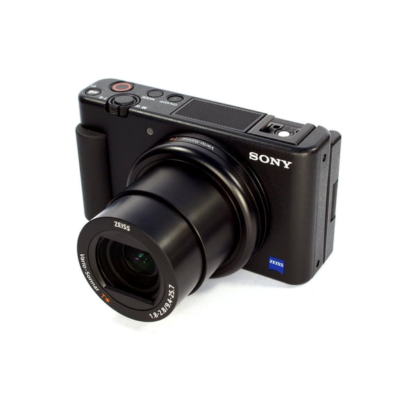 Restored Sony ZV-1 Digital Camera for Content Creators, Vlogging, YouTube with Flip Screen and Microphone, 20.1 MP