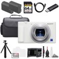 thumbnail image 1 of Sony ZV-1 II Digital Camera (White) + 64GB + Tripod + Extra Batt - Value Kit (International Version), 1 of 7