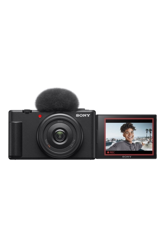 ZV-1F/B 20.1 Megapixel Compact Camera, Black
