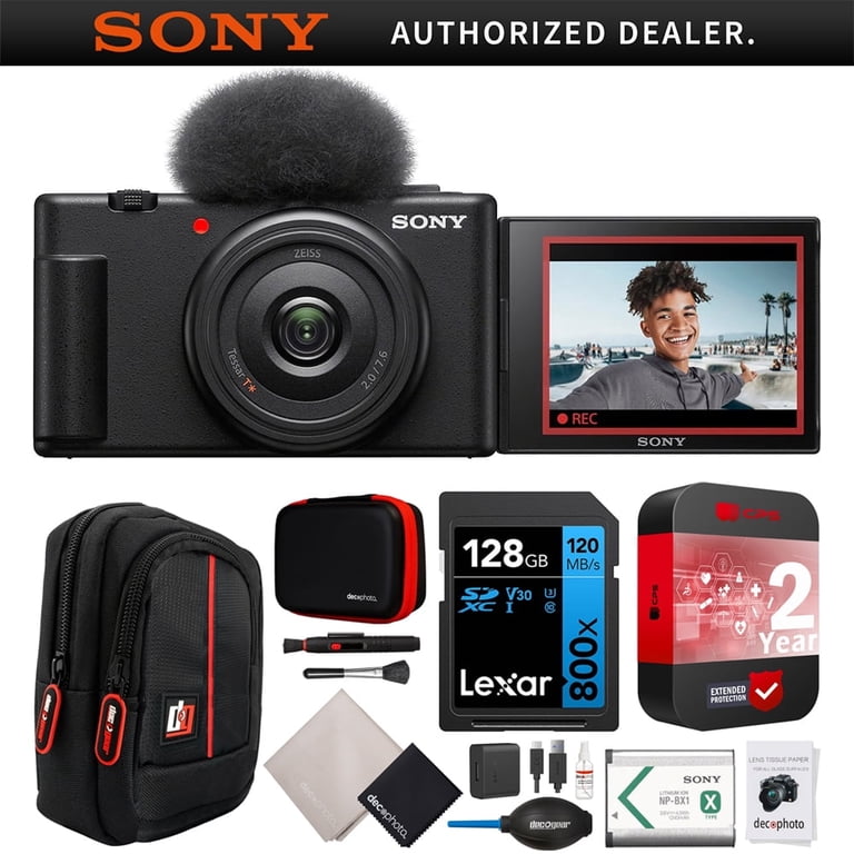 Sony ZV-1F Vlog Camera with 4K Video & 20.1MP for Content Creators