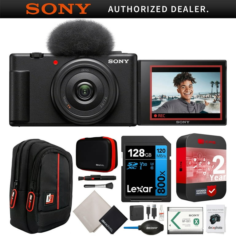 Sony ZV-1F Vlog Camera with 4K Video & 20.1MP for Content
