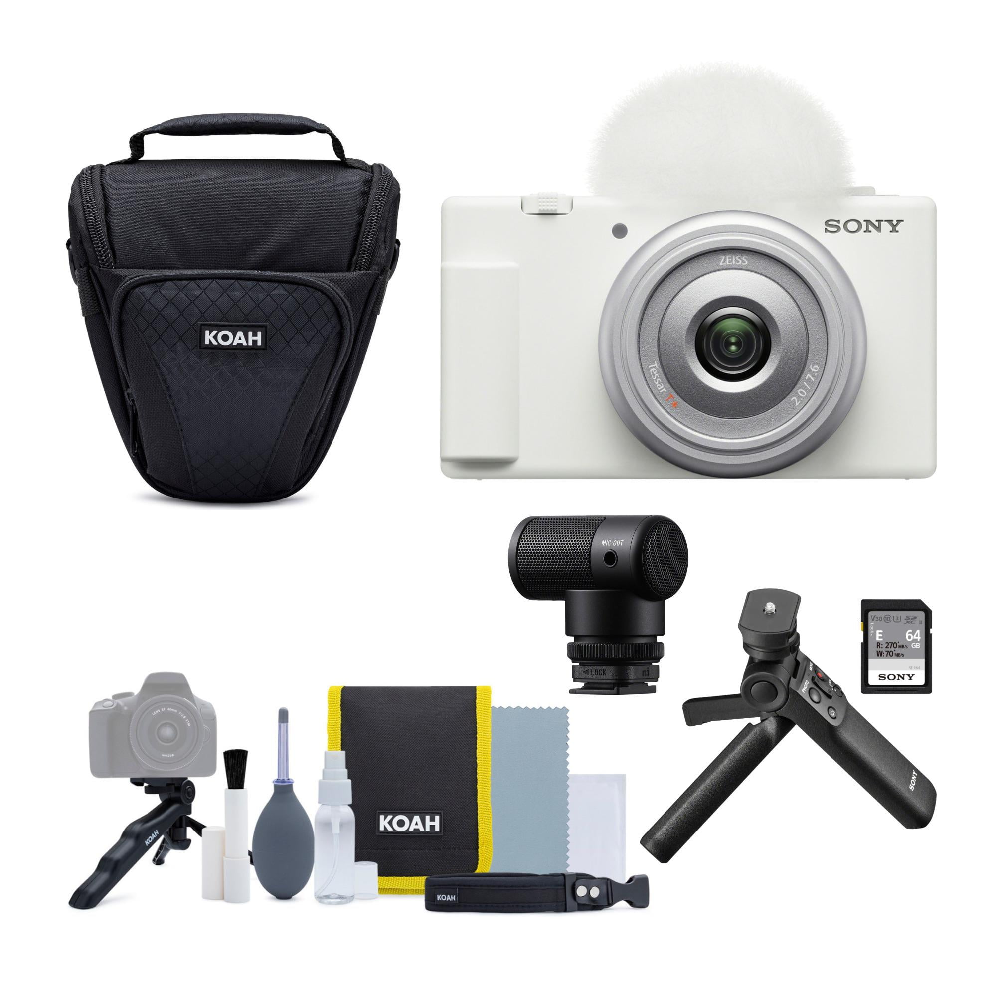 美品sony zv-1f　vlogセット Sony ZV-1F Vlog Digital Camera For Beginners: Professional