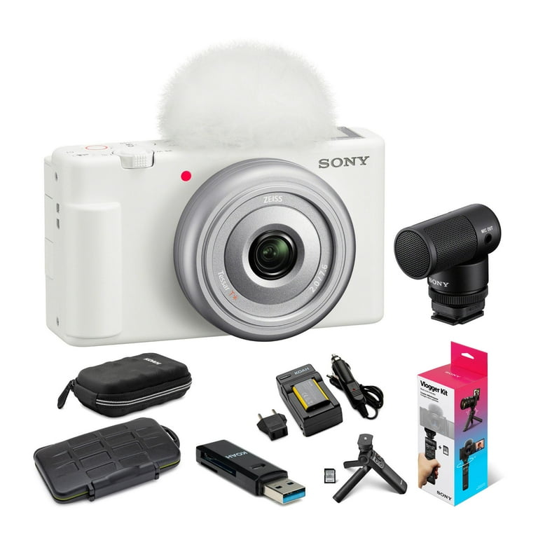 Sony ZV-1F Vlog Camera, Auto Focus, Content Creators