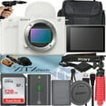 thumbnail image 1 of Sony ZV-E1 Mirrorless Camera White (Body Only) with 128GB Card + Case + Tripod + ZeeTech Accessory Bundle (International Version), 1 of 5