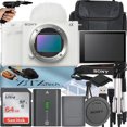 thumbnail image 1 of Sony ZV-E1 Mirrorless Camera White (Body Only) with SanDisk 64GB Card + Case + Tripod + Cleaning Kit + ZeeTech Accessory Bundle International Version, 1 of 5