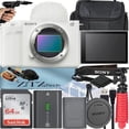 thumbnail image 1 of Sony ZV-E1 Mirrorless Camera White (Body Only) with SanDisk 64GB Card + Case + Tripod + ZeeTech Accessory Bundle (International Version), 1 of 5