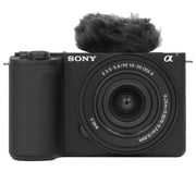 Sony ZV-E10 II Mirrorless 26MP 4K Digital Camera with 16-50mm Lens Black - International Version