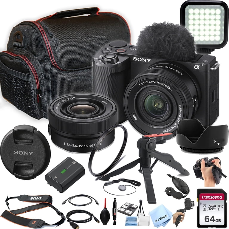 Sony ZV-E10 II Mirrorless Camera with 16-50mm Lens + 64GB SD Card