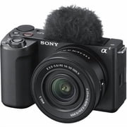 Sony ZV-E10 II Mirrorless Camera with 16-50mm Lens Black - ZVE10M2KB