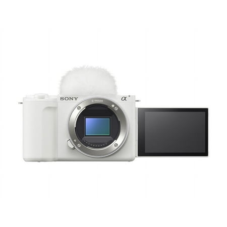 Sony - Alpha ZVE10 II: APS-C Content Creators’ Camera Kit - White